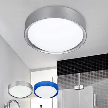 

LED Modern Round Ceiling Lights Fixture Home Indoor Lighting Bedroom Kitchen Bathroom Surface Mounted Ceiling Lamps D25cm*H10cm