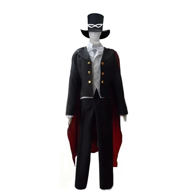 Chiba Mamoru costume set Sailor Moon Cosplay Tuxedo Mask Costume set - buy ...