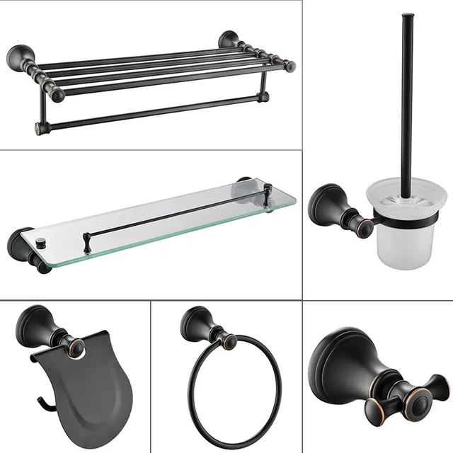 Olio di Bronzo Lucidato Pezzi Bagno Accessori Bulloneria Set mensola ... Olio di Bronzo Lucidato Pezzi Bagno Accessori Bulloneria Set mensola ...