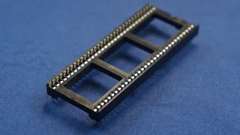 

1000pcs IC socket 64 Pin 1.778mm Pitch 2 rows with bar Tin plate Vertical DIP Through hole