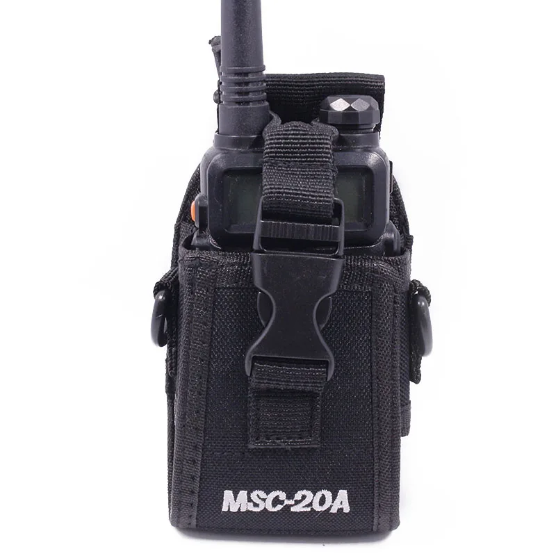 

MSC-20A Nylon Multi-Function Universal Pouch Bag Holster Carry Case for Baofeng Radio UV-5R Series UV-82 888S TYT Walkie Talkie