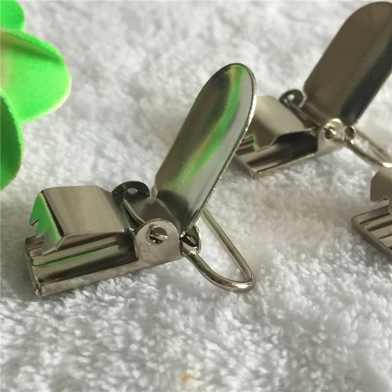 1'' 25 mm Metal Paci Pacifier Suspender Clips Holders for Craft Project 10PCS/LOT | Дом и сад