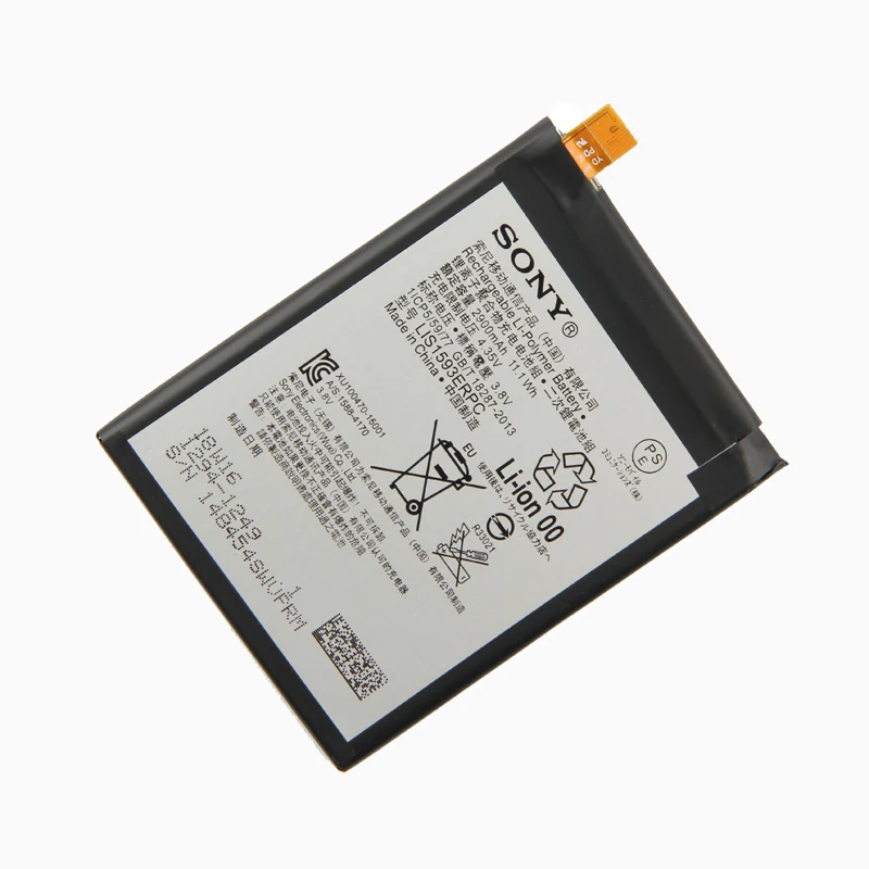 Оригинальный аккумулятор Sony LIS1593ERPC для Xperia Z5 E6603 E6653 E6633 E6683 2900 мАч|battery for|battery for