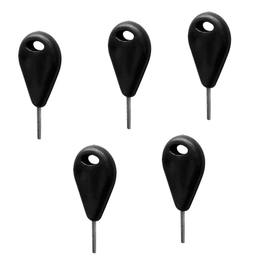 5 Pieces Durable Nylon Surfing Spare Fin Key for Surfboard Surf Board Wakeboard Accessories