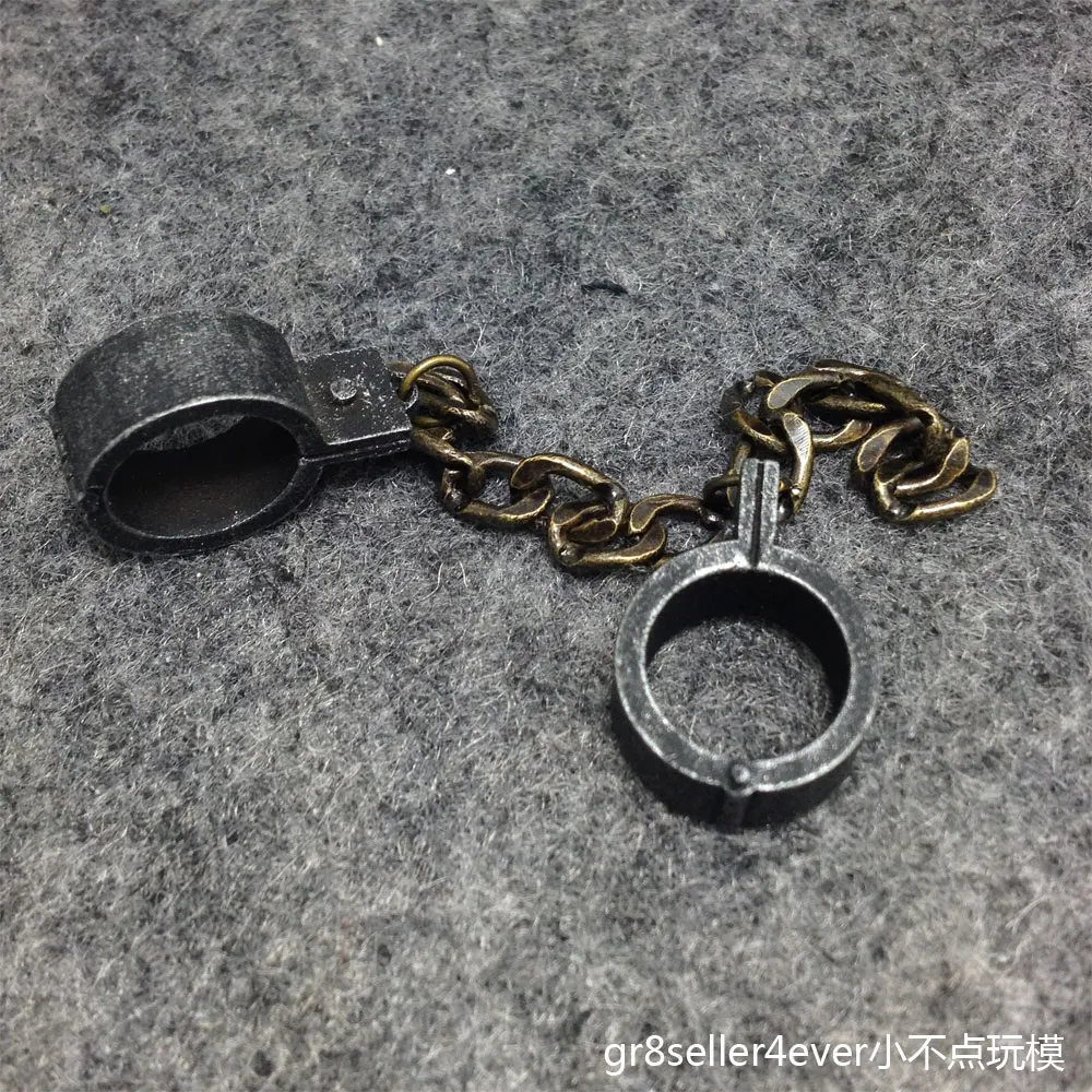 

1/6 scale male handcuffs fit 12" prisoner Scott Adkins UNDISPUTED YURI BOYKA