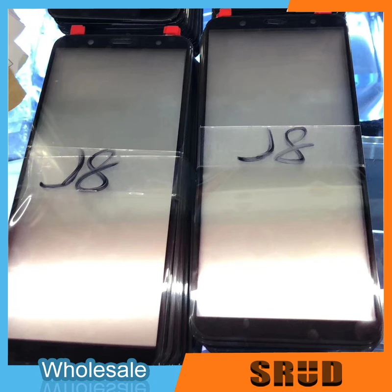 

10pcs/lot LCD Front Outer Glass With OCA Laminated For Samsung Galaxy J8 J800 J800F J800G J800DS Broken Glass Replacement