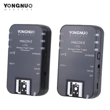YONGNUO YN622N II 2,4G беспроводной i-ttl вспышка триггер приемник передатчик приемопередатчик для Nikon D70 D80 D90 D200 D300 D600 серии