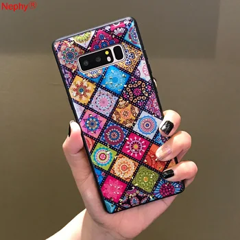 Luxury Silicone Soft Case For Samsung Galaxy S8 S9 S10 e Plus S10e Note 8 9 Phone Back Cover Leopard heart Casing TPU Funda Etui