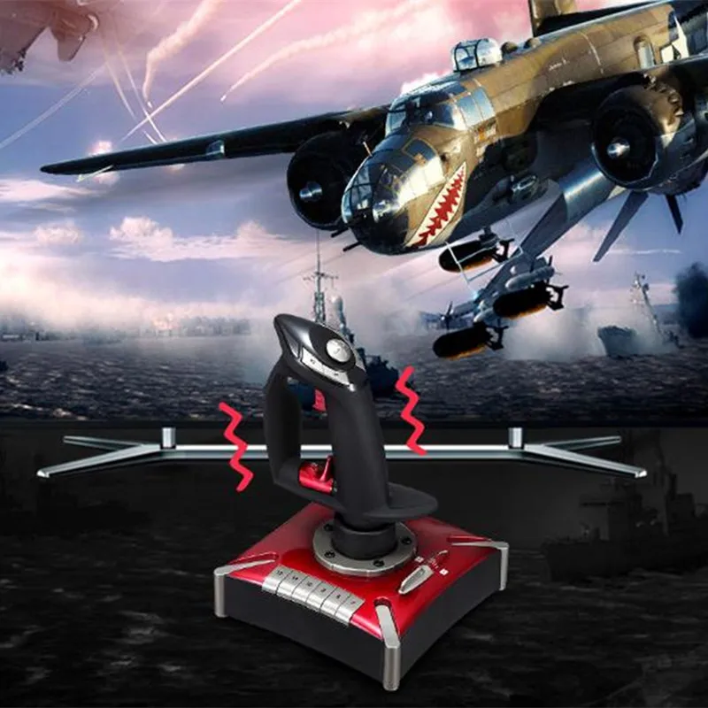  Original PXN 2119 Wired Game Joystick Computer Flight Game Controller Joystick Simulation Gaming Ro