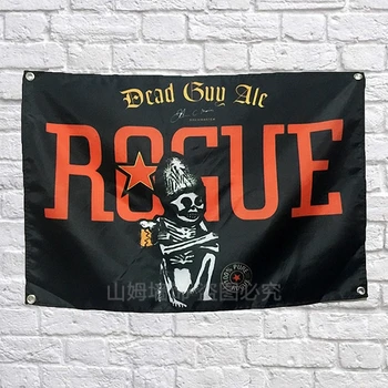 

ROGUE WINE BEER Banners Hanging Flag Wall Sticker Cafe beer workshop Restaurant locomotive club Live background decoration