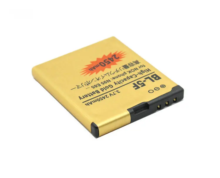 Ciszean 2 шт./лот BL 5F BL5F Золотая сменная батарея для Nokia N95 N93 N93i N96 N98 N99 E65 6210 6290 6210S 6210N
