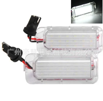 

by DHL/Fedex 50 pairs Error Free 18 LED License Number Plate Light Lamps Car Bulbs Lights fit for Ford Fiesta Focus Kuga