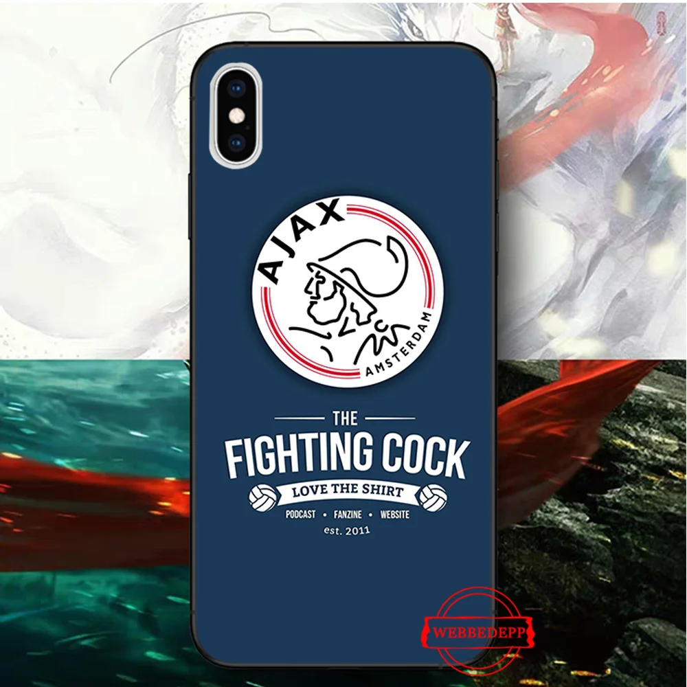 Ajax Team силиконовый мягкий чехол для iPhone 5 SE 5S 6 6S Plus 7 8 11 Pro X XS Max XR - Цвет: 2