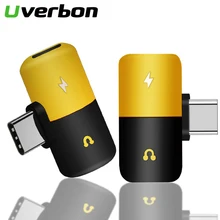 2 в 1 аудио зарядное устройство двойной разъем для наушников type c адаптер для Samsung HTC Huawei сплиттер аудио конвертер для Xiaomi Mi8 Chraging