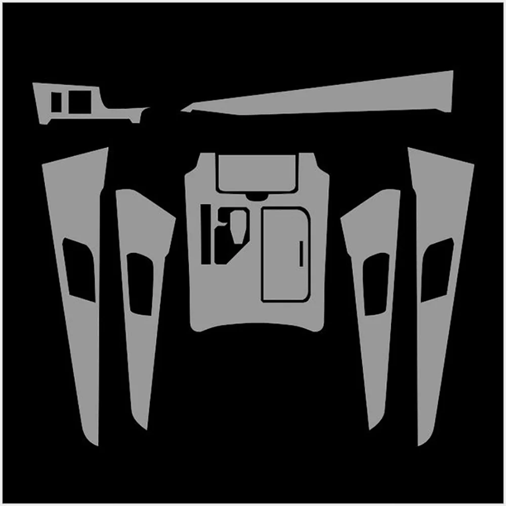 

Автомобильный Стайлинг, новая отделка салона автомобиля, прозрачная краска, защитная пленка, наклейки для Toyota Crown 2015-2018