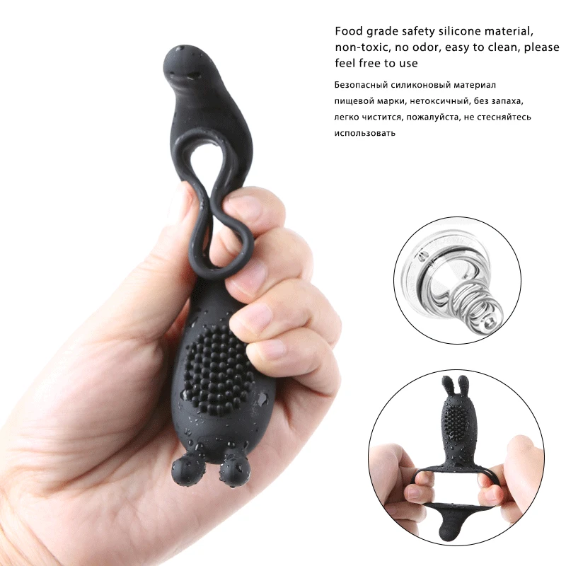 Cena Z opóźnieniem czasowym królik Cock wibracyjny pierścień stymulator łechtaczki 10 M bezprzewodowy zdalny Penis silikonowe pierścionki wibrator zabawki erotyczne dla mężczyzn