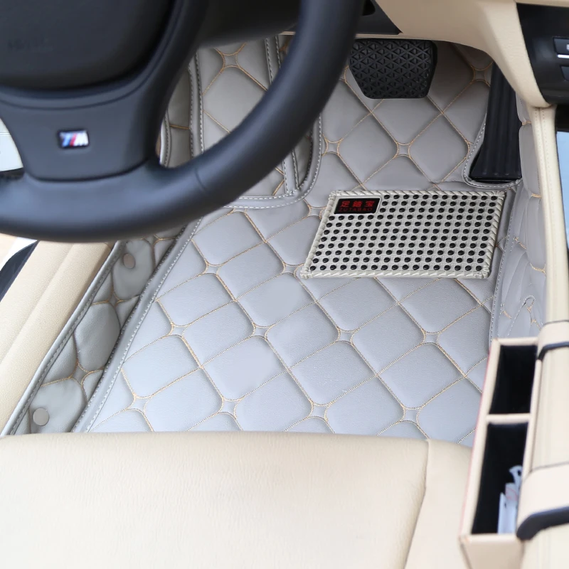 

Full Cover Waterproof Carpets Custom Left Hand Drive LHD Car Floor Mats For Cadillac CT6 XTS XT5 SLS CTS ATS ESCALADE SRX XLR