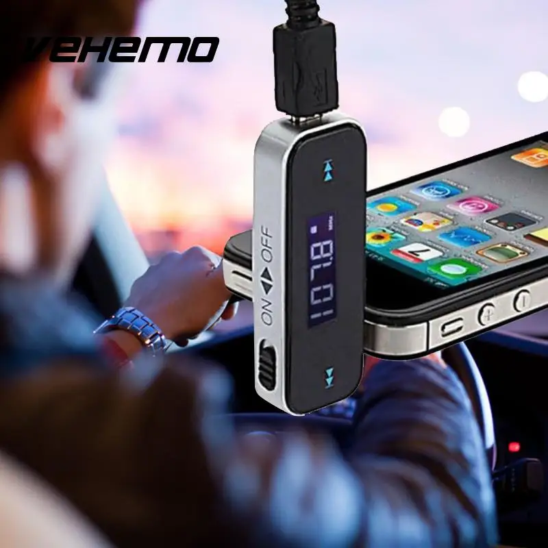 

3.5mm In-car FM Transmitter Radio For IPhone Samsung MP3 Multifunction