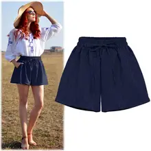 Большие размеры женские летние шорты однотонные шорты с высокой талией спортивные шорты Йога-брюки уличные Прямые спортивные брюки