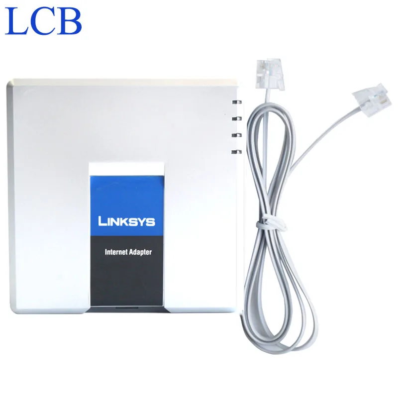Разблокированный голосовой шлюз Linksys SPA3102 ATA с маршрутизатором VoIP адаптер для