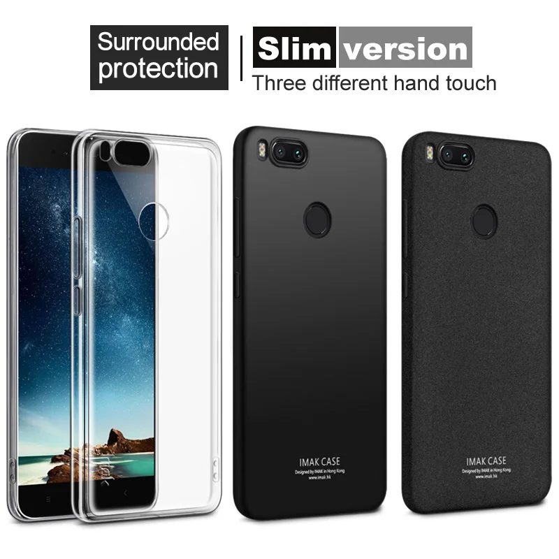 for Xiaomi Mi A1 MiA1 Mi5X Mi 5X case with screen protector Imak Full