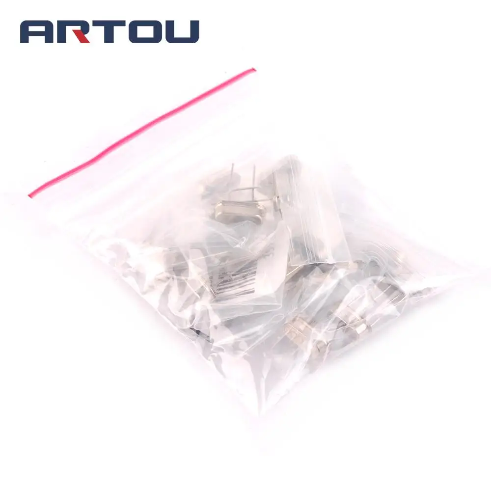 25pcs/lot 32.768KMHZ 4MHZ 8MHZ 11.0592MHz 12MHZ Crystal Oscillator HC-49S Assortment Kit 25pcs/lot 32.768KMHZ 4MHZ 8MHZ 11.0592MHz 12MHZ Crystal Oscillator HC-49S Assortment Kit