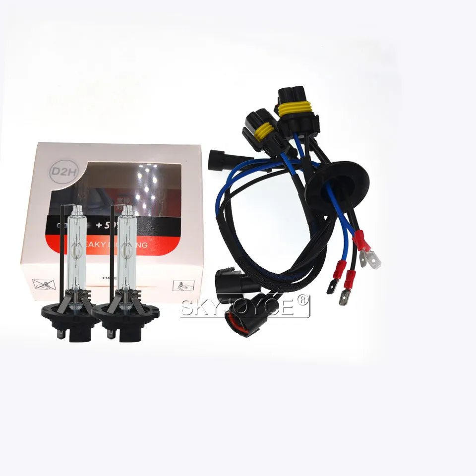 2PCS Original YEAKY Lighting D2H HID Projector Bulb D2S D4S H7 H11 D1S D3S HB3 HB4 Xenon Car Headlights Spare Bulbs (6)