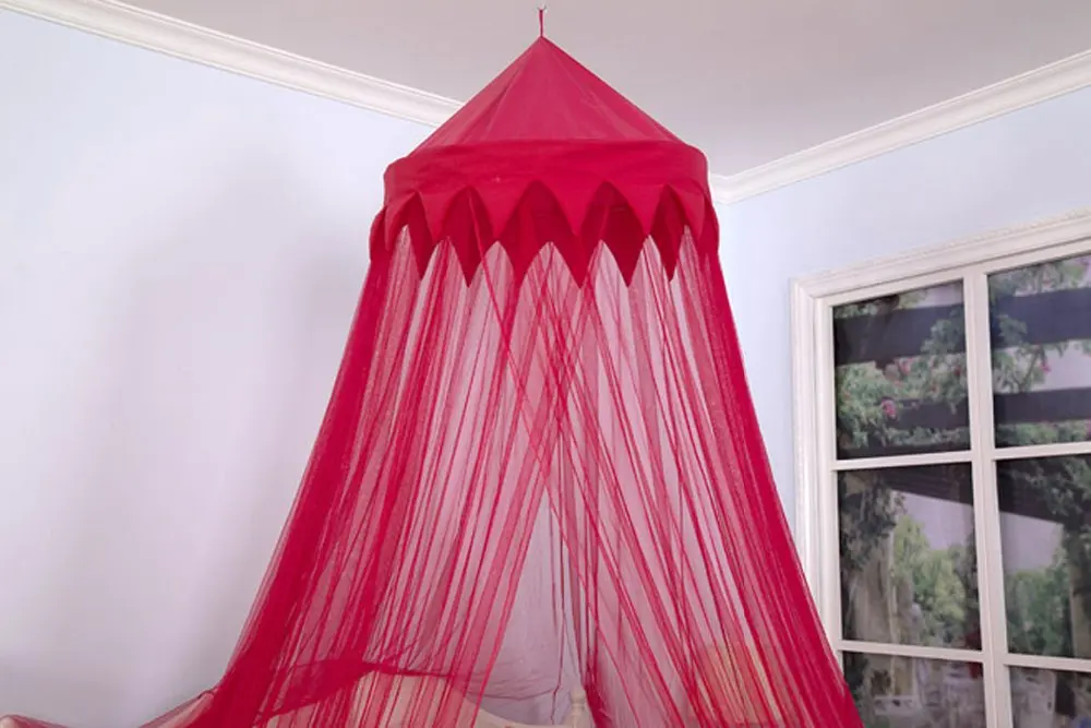 red wine color mosquito net dreamma burgandy bed canopy bedroom curtain decor outdoor kid toy play tent fly bee bug netting mesh in toy tents from toys