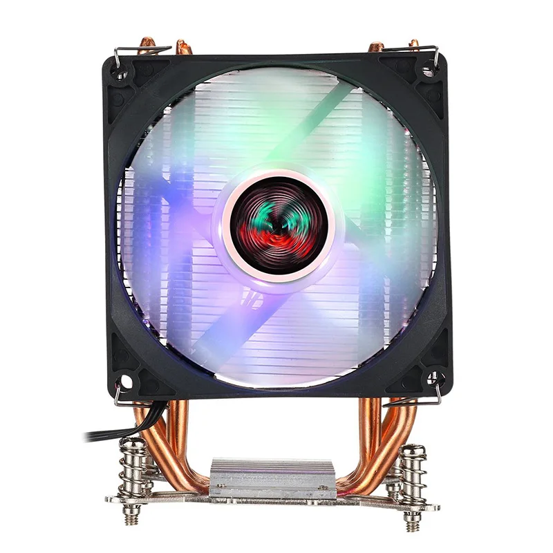 3 штыря Процессор охлаждающий вентилятор Ультра тихий вентилятор Cooler Радиатор 4 теплотрубки радиатор RGB радиатора Вентилятор охлаждения для Intel LGA 2011