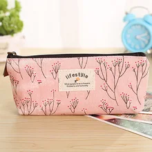 Милые школьные пеналы Kawaii Canvas Pencilcase косметичка для карандашей коробка ручка сумка для детей подарок Bts набор канцелярских принадлежностей