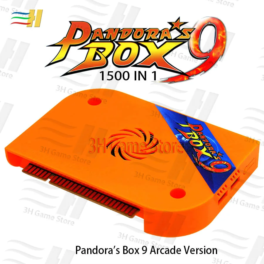 2019 Pandora box 9 1500 in 1 arcade game jamma board HDMI VGA output HD 720P for arcade machine arcade cabinet pandora's 5s 6s 7