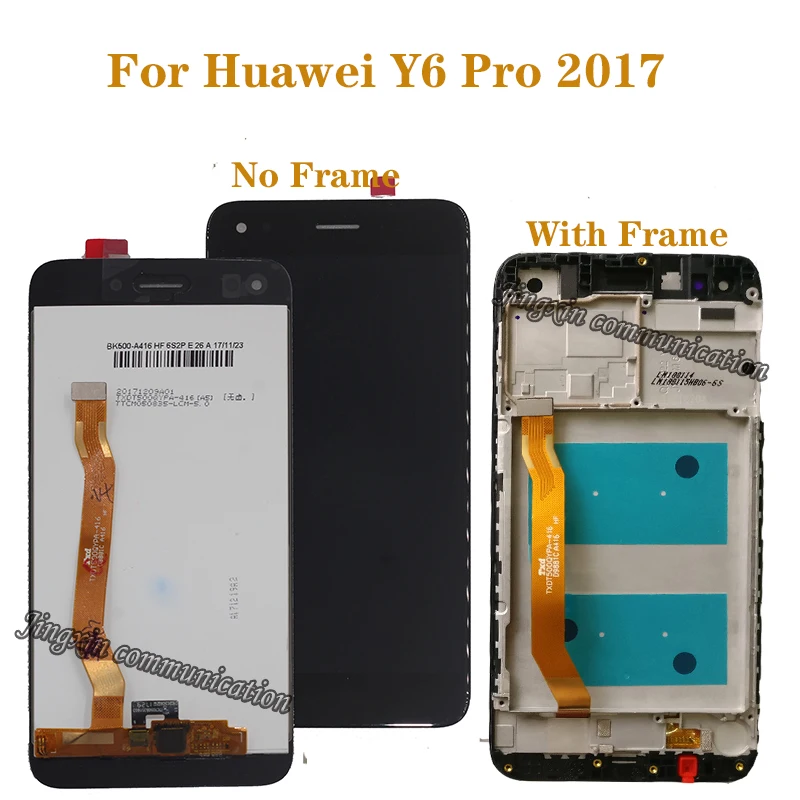5 0 дюймовый дисплей AAA для Huawei Y6 Pro 2017 дюйма стандартный ЖК-дисплей + цифровой