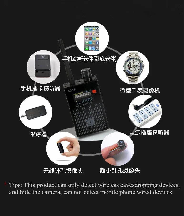 wireless detector