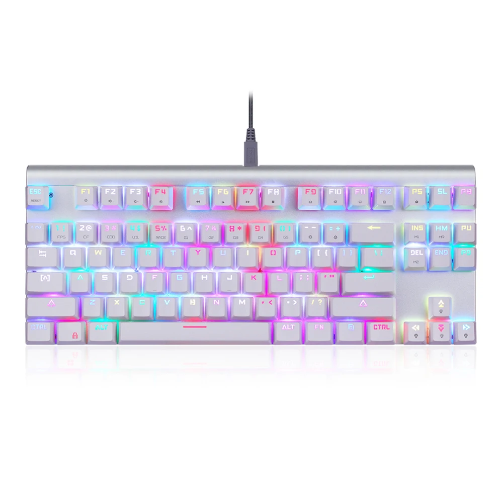 

MOTOSPEED CK101 Blue / Red Switch Professional USB Gaming Mechanical Keyboard 87 Keys With RGB Backlight For Typist Programmer