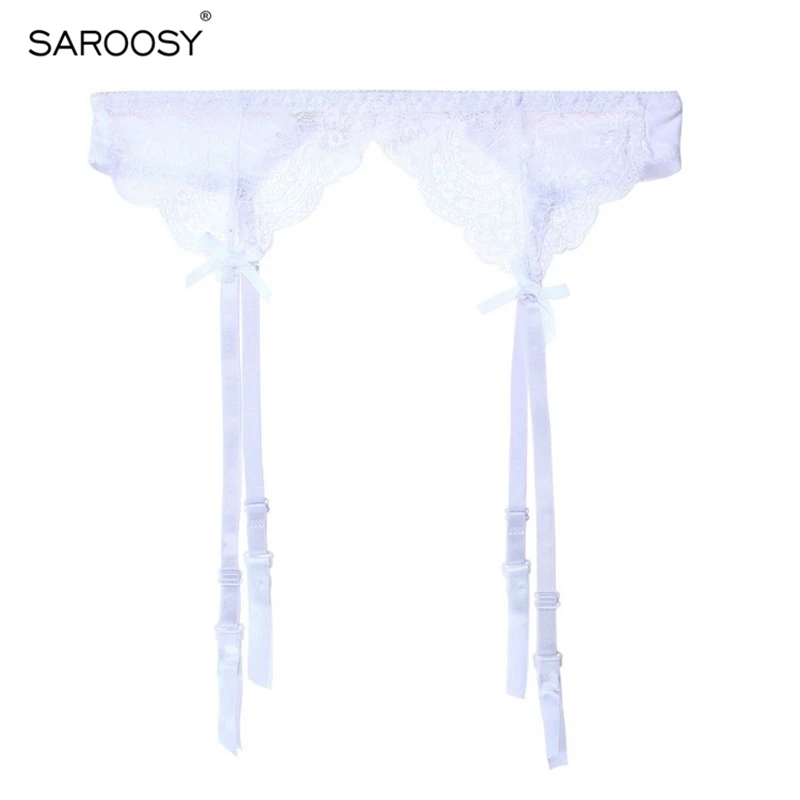 SAROOSY New Sexy Adjustable Lace Garter for Women Bow Tie Detail Belt for Stockings Sexy Underwear Plus Size