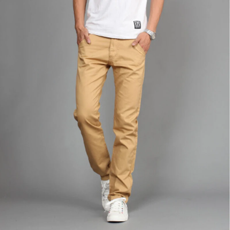 streetwear New Design Casual Men pants Cotton Slim Pant