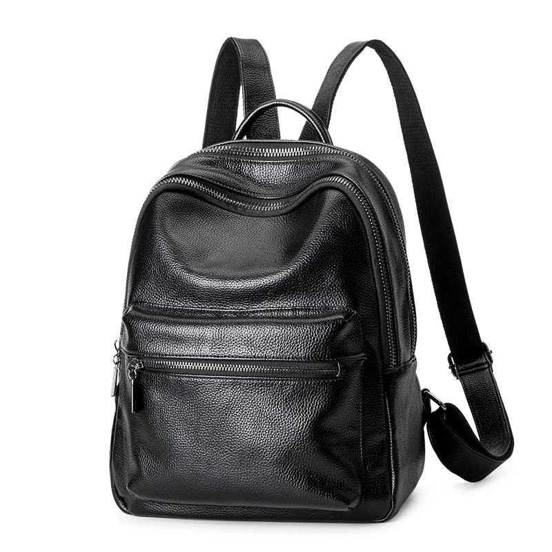 backpack women bag Women Backpack Shoulder Bag Fashion leather bag high quality Young woman with backpack
