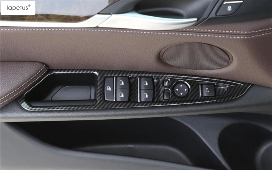 Lapetus аксессуары для BMW X5 F15 2014 2017/X6 F16 2015 2018 Внутренняя дверь автомобиля подлокотник
