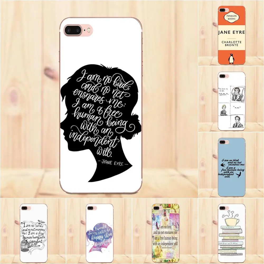 

Maerknon Soft TPU Original Jane Eyre For Sony Xperia Z Z1 Z2 Z3 Z4 Z5 compact Mini Premium M2 M4 M5 T3 E3 E5 XA
