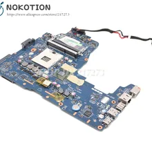 NOKOTION для Toshiba Satellite P755 P750 A665 A660 материнская плата для ноутбука PHQAA LA-6832P REV: 2,0 основная плата HM65 DDR3