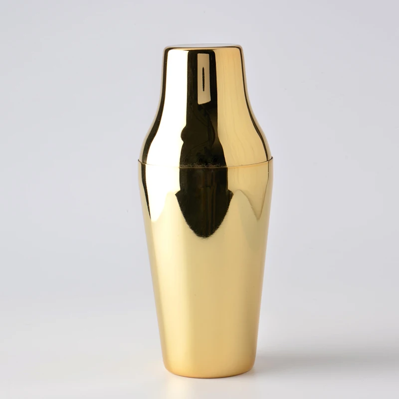 Gold French Shaker stainless steel cocktail Shaker 650mlin Cocktail
