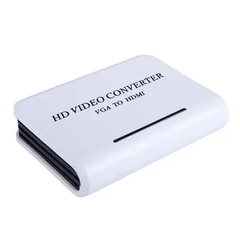 

Alloyseed 1080P Audio VGA to HDMI HD HDTV Video Converter Box Adapter for PC Laptop