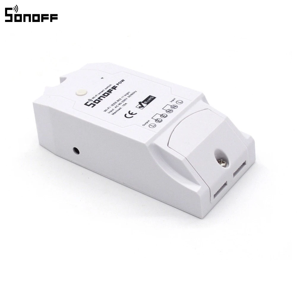 Контроллер переключателя SONOFF POW R2 15 А 3500 Вт Wi Fi монитор энергопотребления в