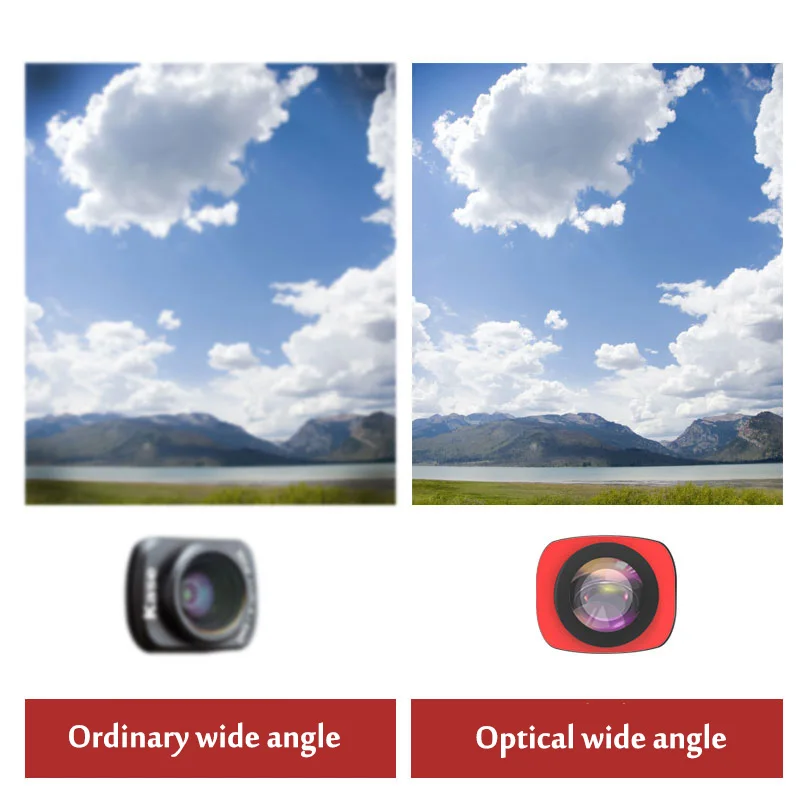 Objectif Grand Angle Magnétique Pour DJI Pocket 2 - Verre Optique, HD, Structure Aimantée - Accessoire Camera Portable