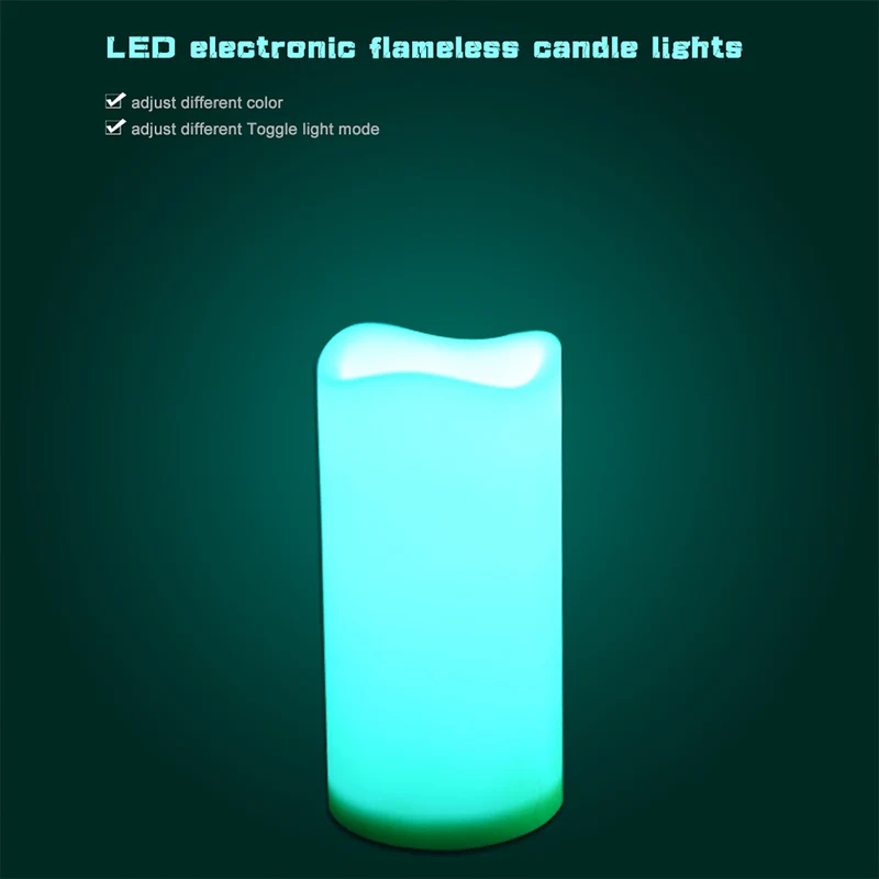 

TTLIFE Electronic Flash Smokeless Flameless with Remote Night/Tea Lamp DIY Remote Control Led Candle Light Weding Party Decor