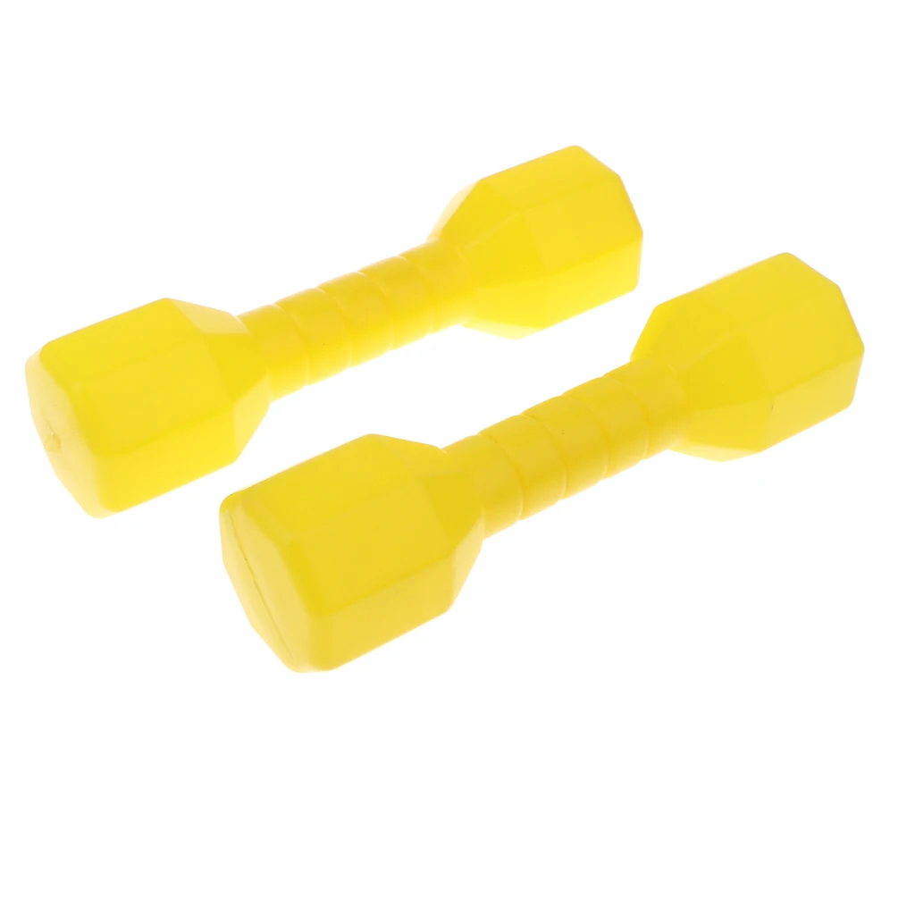 5 Colors - 1 Pair Kids Dumbbell Outdoor Fitness Exercise Children Toy Strength Training Props