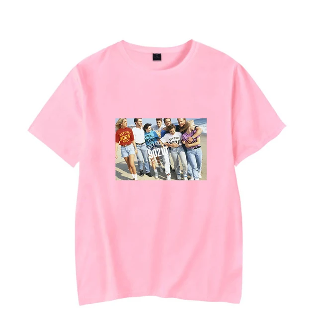 New Fashion Beverly Hills 90210 Luke Perry T-shirts men women Summer Harajuku short sleeves t shirts Comfortable black T shirts 5