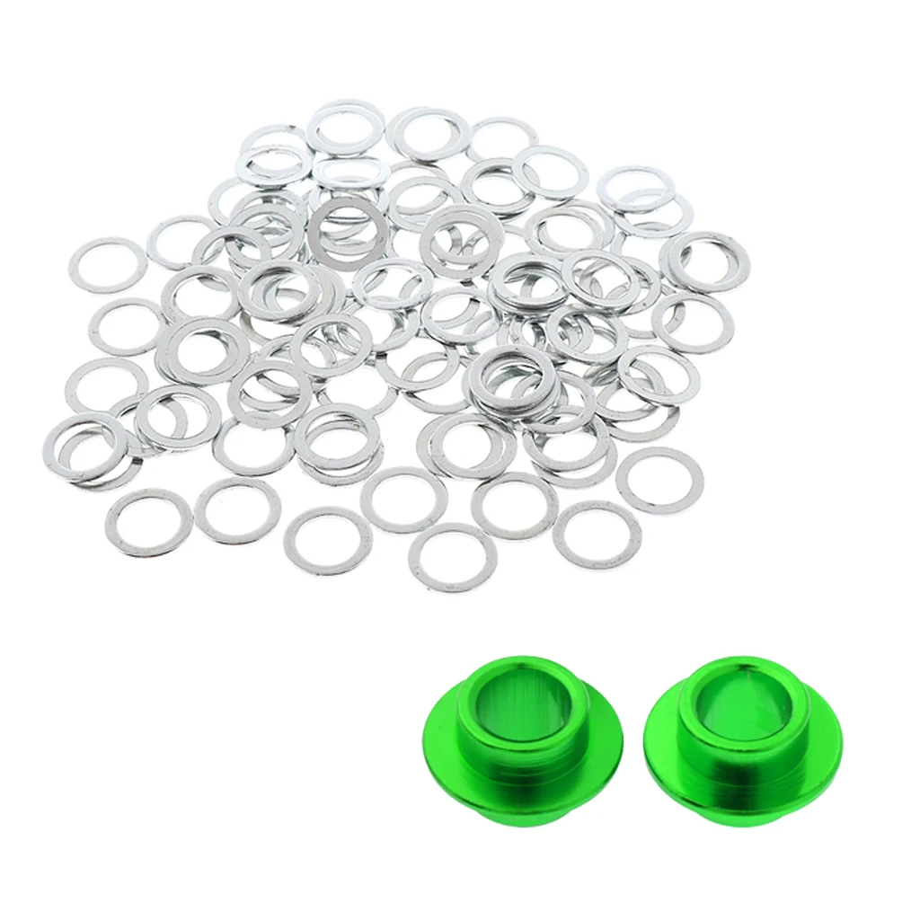 8mm Bearing Spacers Speed Washers for Longboard Skateboard Cruiser Scooter Accessories