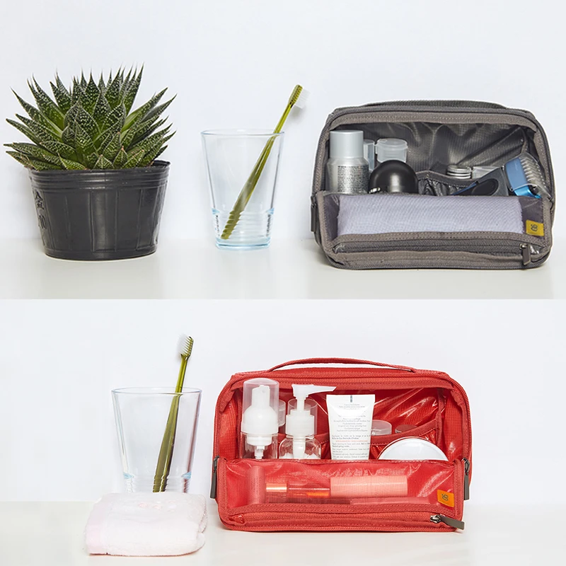 

2018 Xiaomi 90fun Makeup Bag Cosmetic Case Storage Bag Waterproof Travel Zip Portable Toiletry Travelling Bag 3L