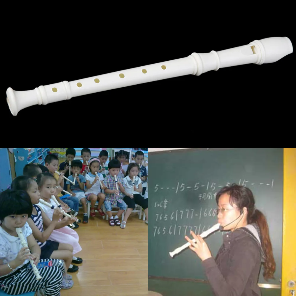 

6 Holes Long Flute Instrument for Children Educational Tool Musical Soprano Recorder Popular New Dropshipping Hot Sale